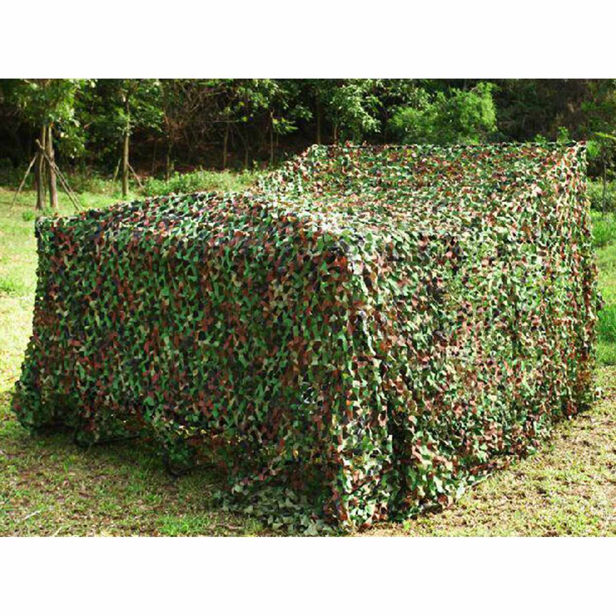 2x3 2x6 2x8 3x3 3x4 3x5 3x6 4x6 150D 120g Polyester Oxford Fabric PET Fibre Camouflage Camo Net Netting Hunting Sun Shade Car Co - Image 3