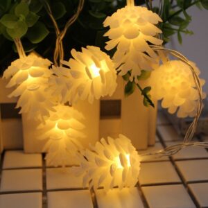 Alternative view of Led Fairy Garland Pine Nuts String Lights AA Battery