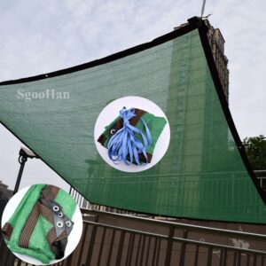 Alternative view of Anti-UV HDPE Green Sun Shading Net Outdoor Sunshade Net Garden Shelter Canopy Succulent Plant Gazebo Balcony Shade Netting Cloth