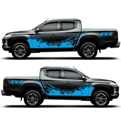 Car Splash Decal Auto Sticker 4X4 Off Road Graphics Body Trim Vinyl Decoration Truck Stickers W1B1