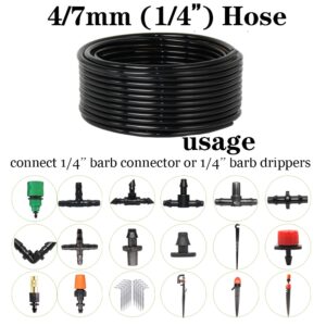 Alternative view of RBCFHl 5-100m 4/7mm PVC Garden Watering Hose Micro Irrigation Pipe Drip Irriation Tubing Sprikler for Lawn Balcony Greenhouse